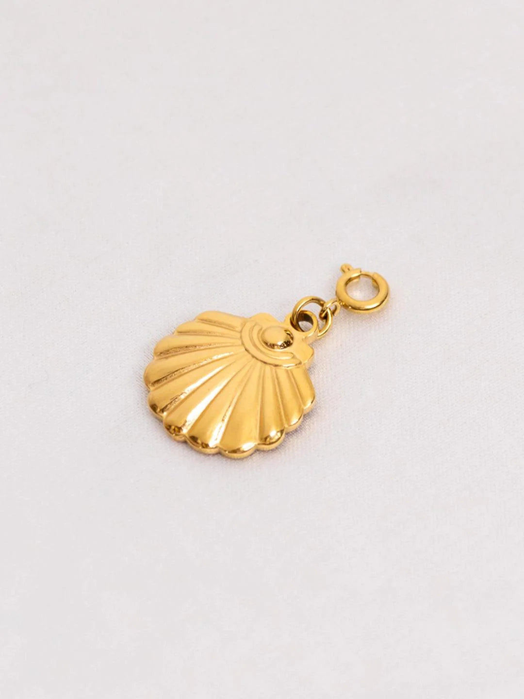 Gold Shell Charm
