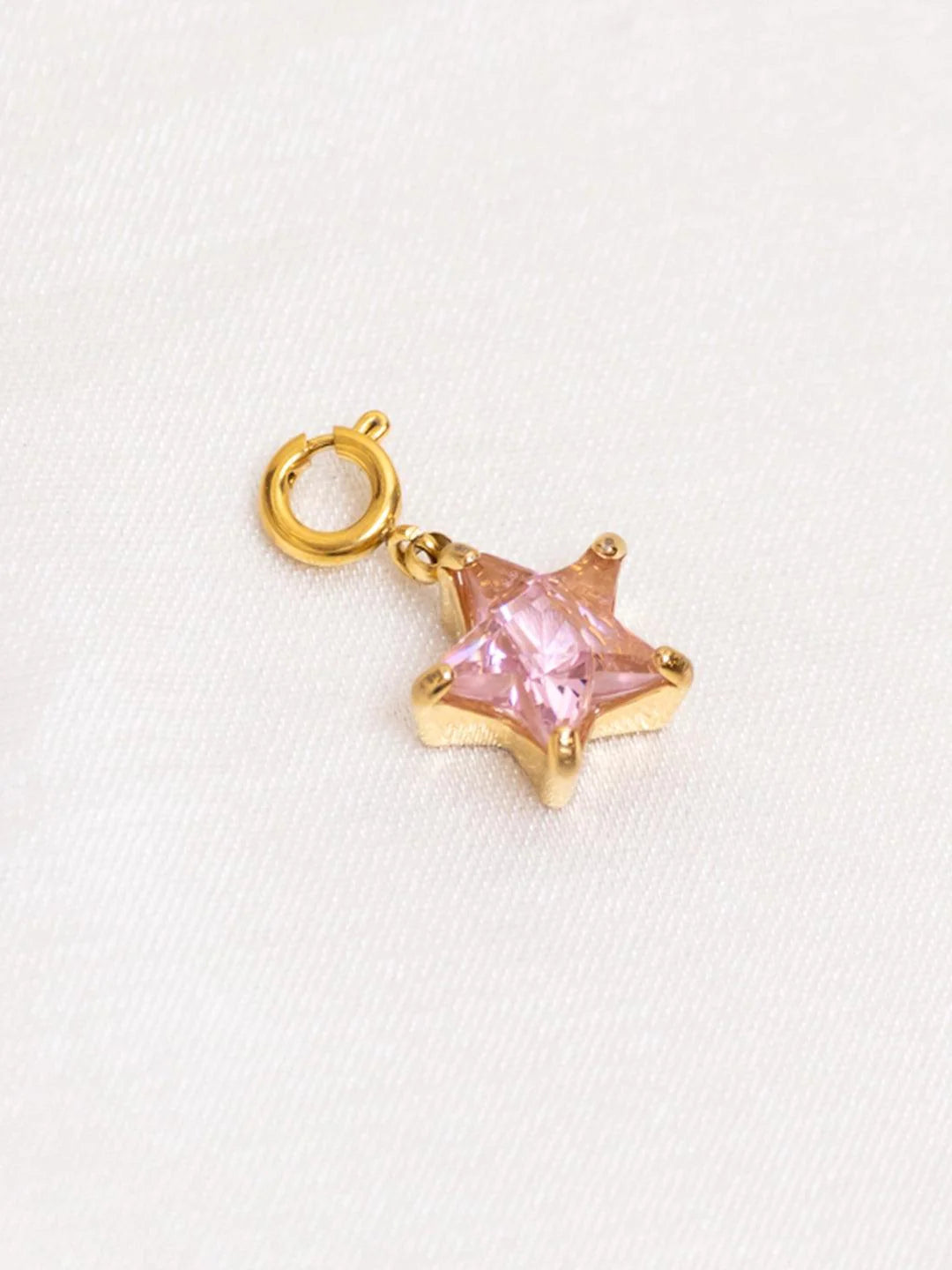 Pink Star Charm
