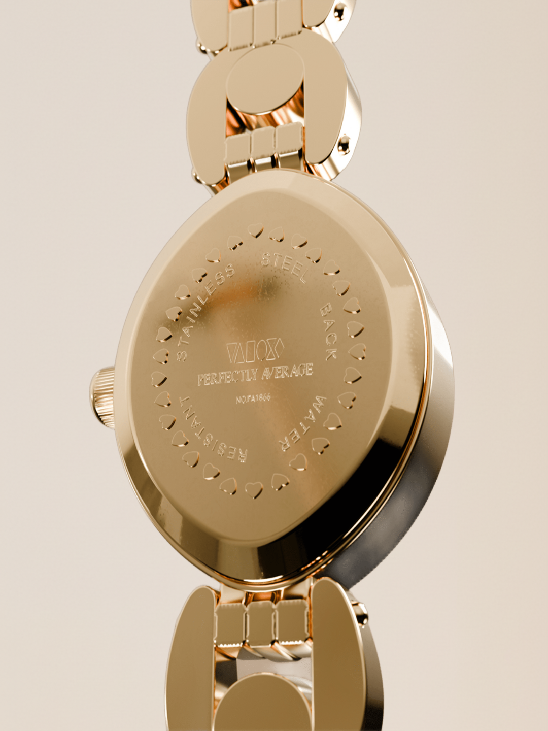 Moonlight Pearl Gold-Toned Watch