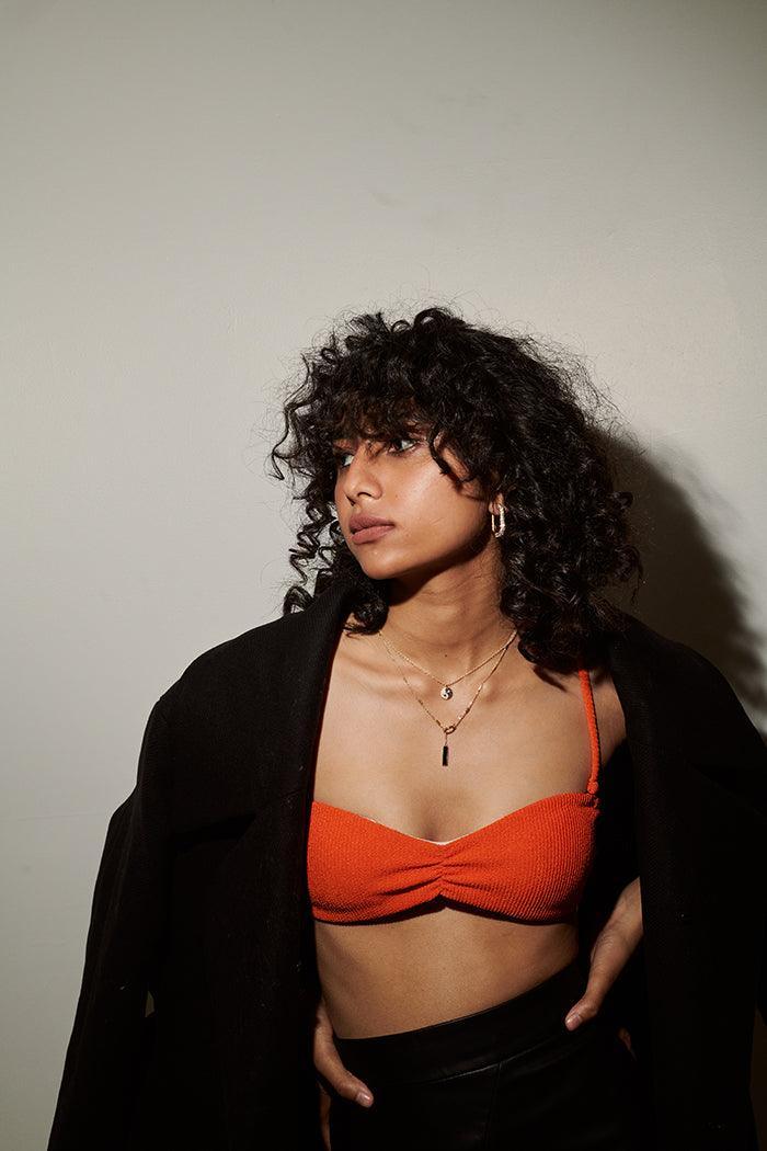 Black Bar Necklace - Perfectly Average