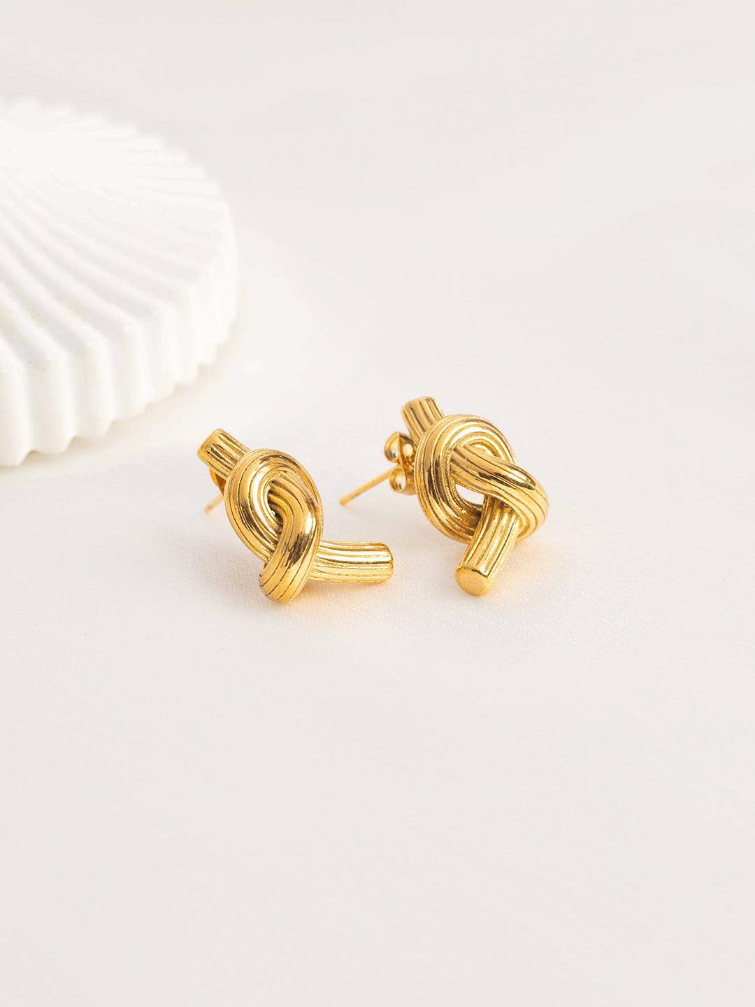 Bold Knotted Studs - Perfectly Average