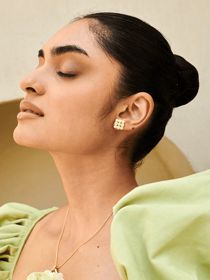 Circle Square Studs - Perfectly Average