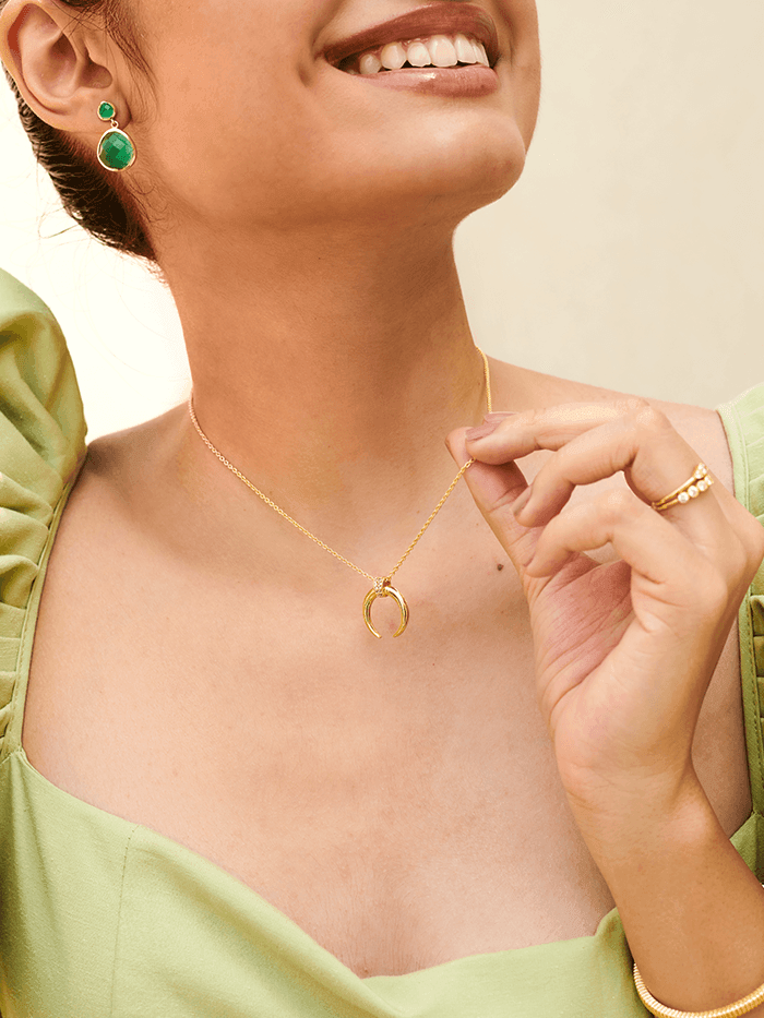 Cresent Moon Necklace - Perfectly Average