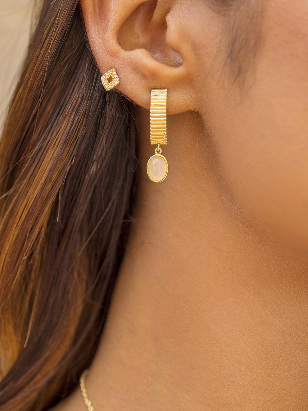 Diamond Shape Studs - Perfectly Average