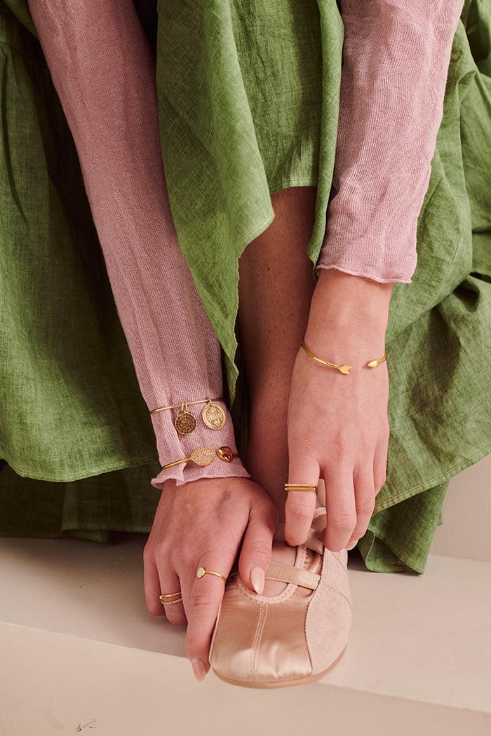 Enamel Studded Stackable Ring - Perfectly Average