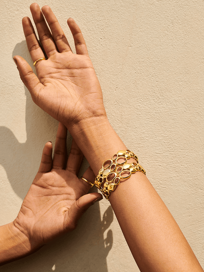 Hollow Pebble Bracelet - Perfectly Average