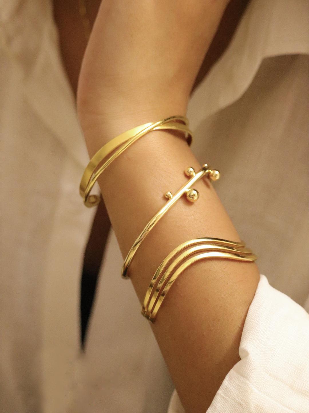 Overlapped Cuff Bracelet - Perfectly Average