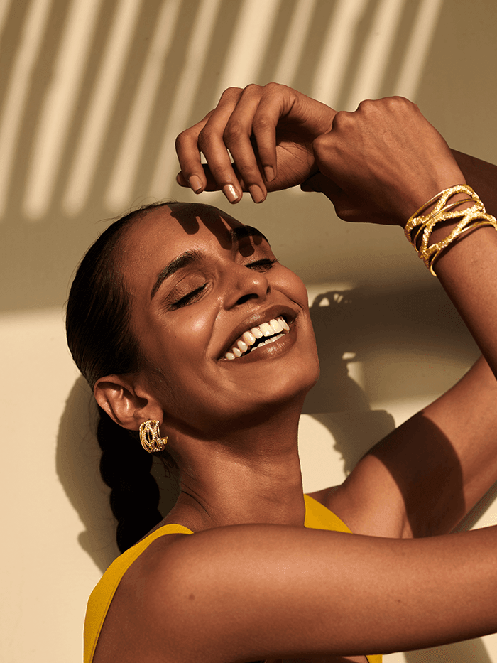 Wire Coiled Textured Earrings - Perfectly Average