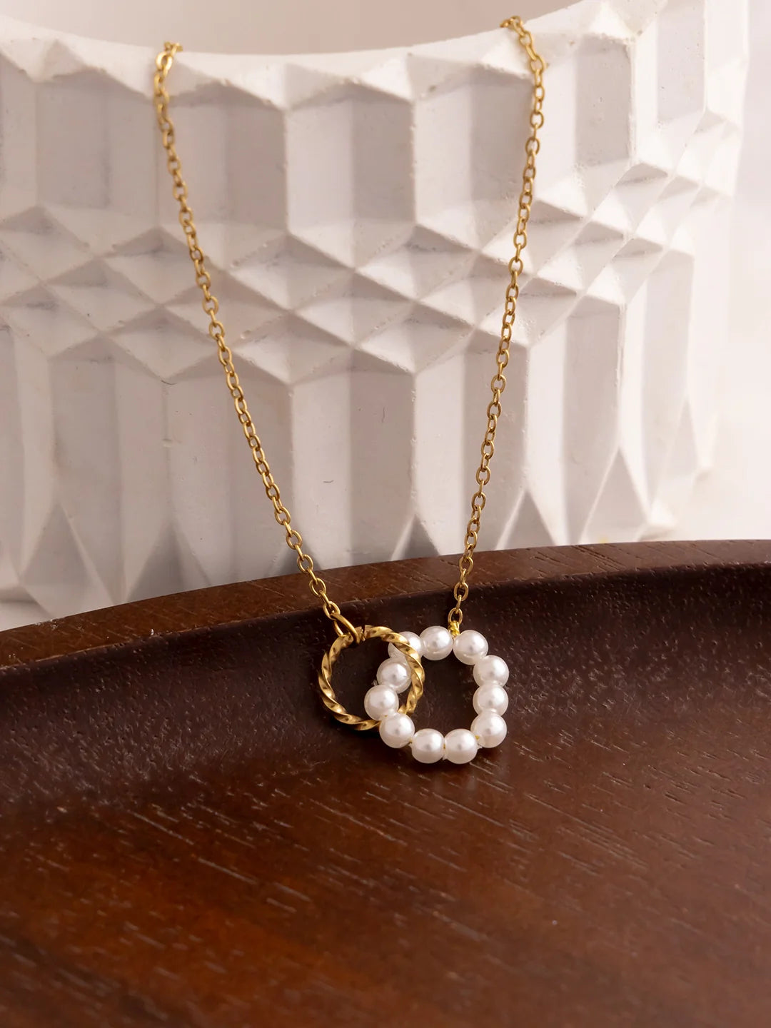 Pearl Infinity Necklace