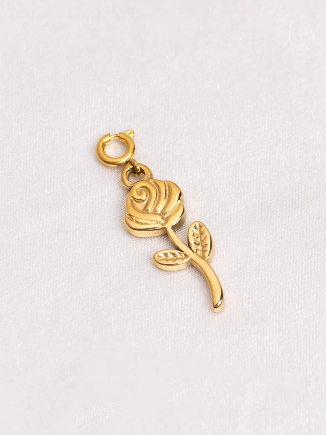 Delicate Rose Charm