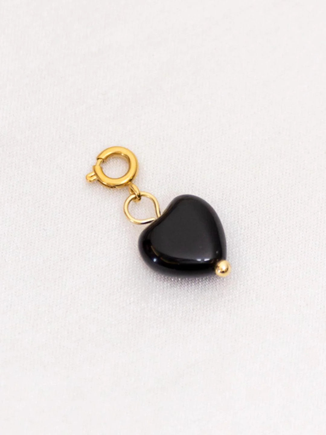 Black Heart Charm