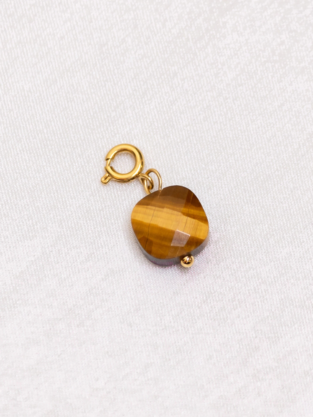 tiger's eye charm