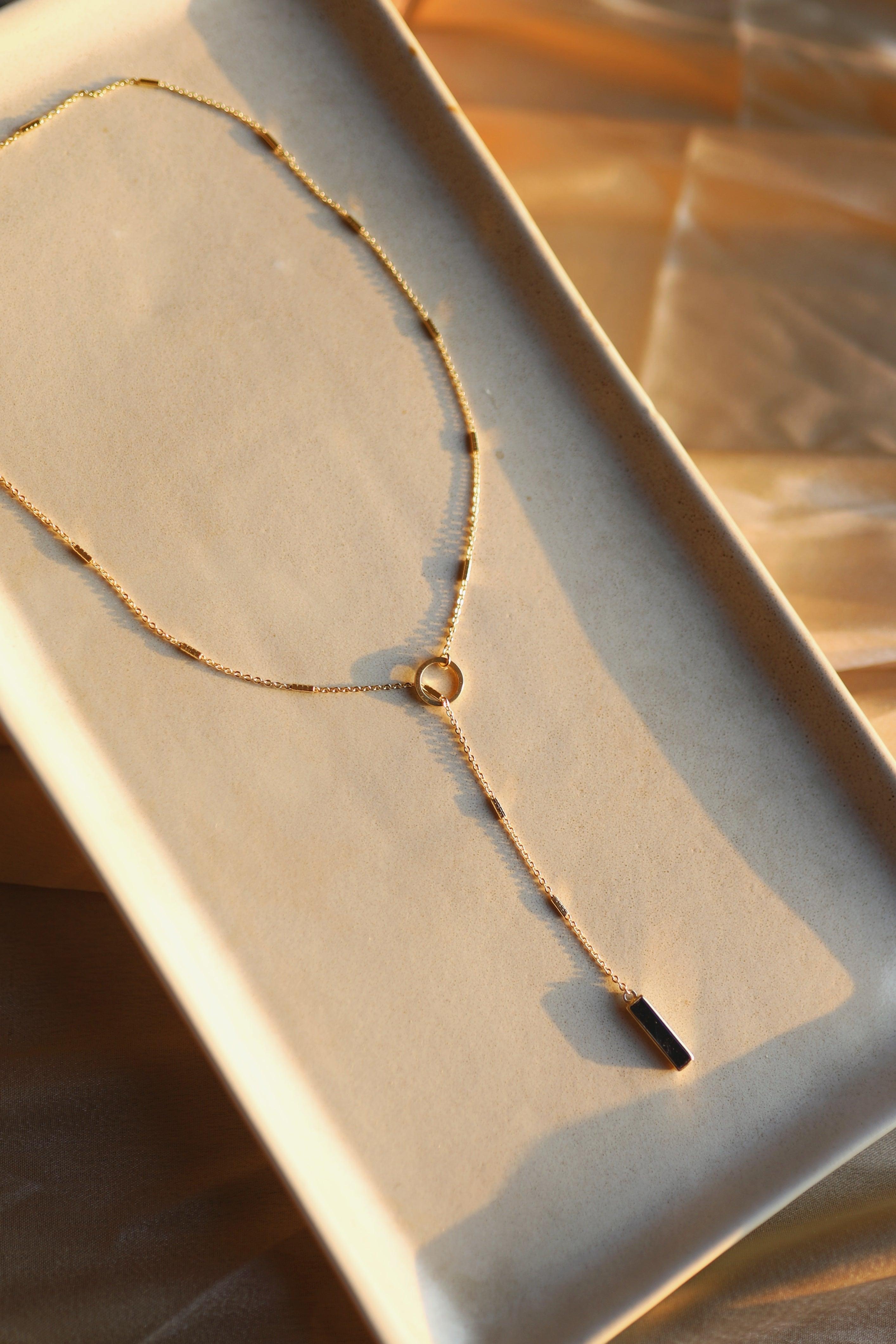 Black Bar Necklace - Perfectly Average