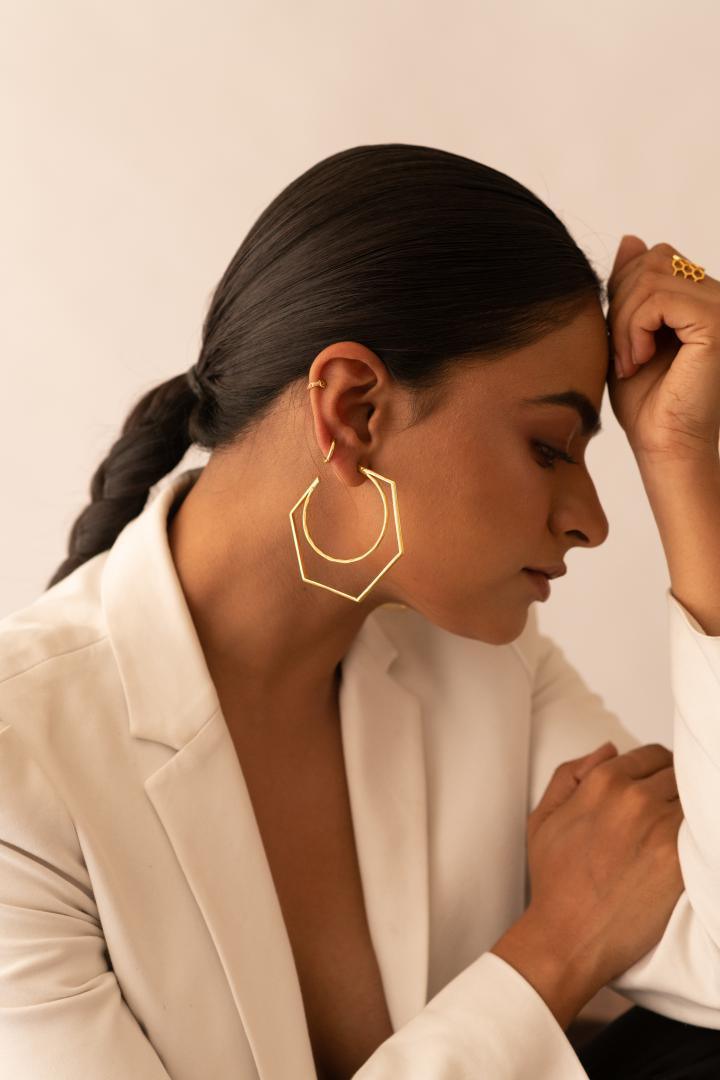 Hexagon and Circle Hoops - Perfectly Average