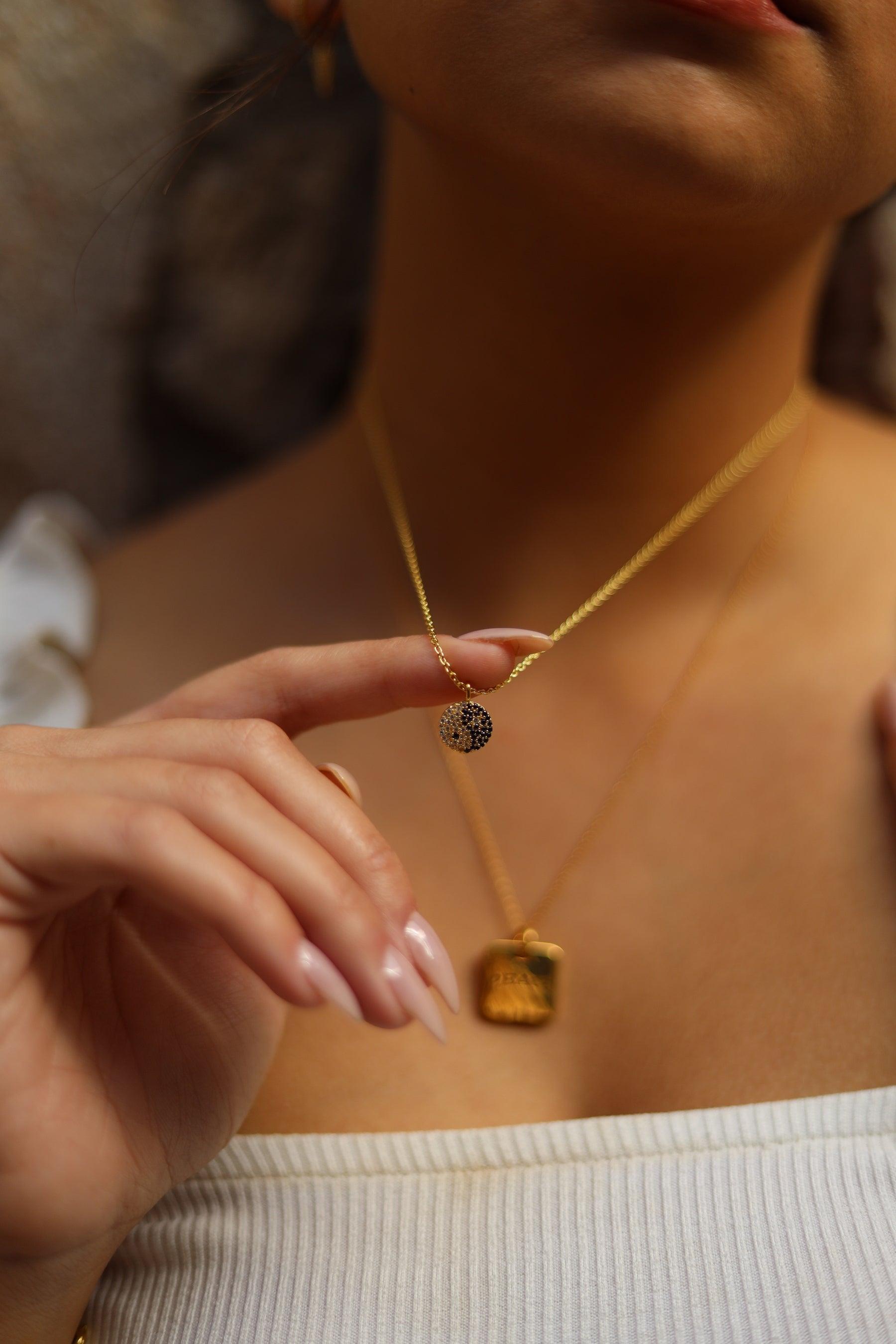 Yin And Yang Necklace - Perfectly Average